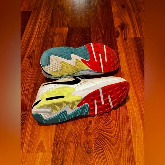 Nike Air Max Excee White Oracle Aqua Barley Volt Women’s Sneakers - Picture 10 of 10